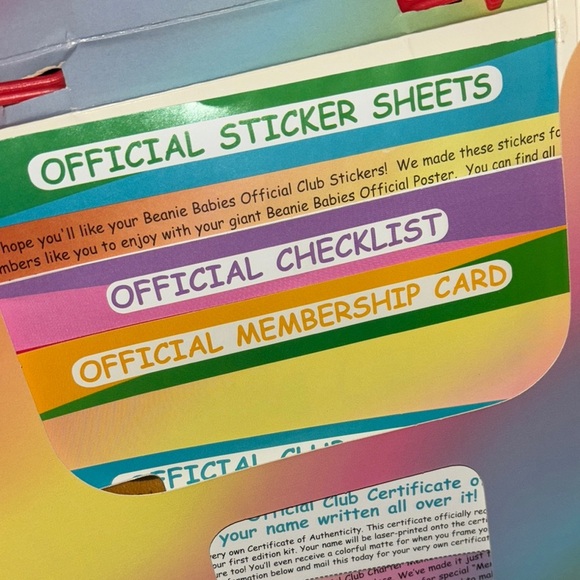 Beanie Babies official membership kit lot - Picture 4 of 9